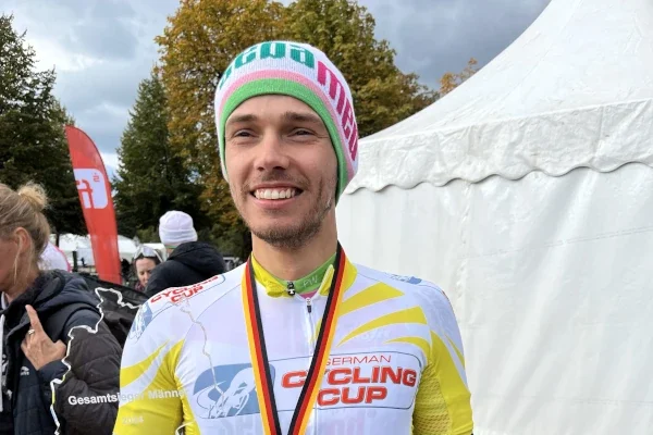 Justus Anskinewitsch wird Gesamtsieger des German Cycling Cups!
